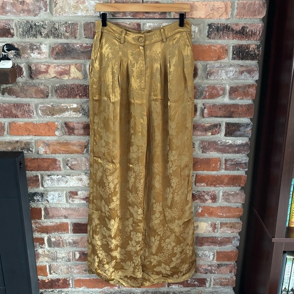 Camila Coelho Estrella Floral Wide Leg Pants NWT, M - Picture 2 of 9